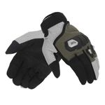 Royal Enfield Rambler V3 Riding Gloves |TPR Knuckle Protectors for Protection Against impacts and Abrasion| 100% Polyester Air mesh| Poly Stretch Fabric for Comfortable fit Olive L 22CM, Cycling