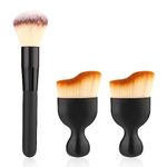 cobee 3 Pack Soft Car Interior Detailing Brush, No Scratch Car Cleaning Brush Car Interior Cleaning Auto Dash Duster Brush Car Interior Cleaning Tool for Automotive Dashboard Air Vents(Style-A)