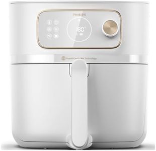 Philips Airfryer Combi 7000 Series XXL - 8,3L (2kg), Airfryer 22-in-1, connessa al WiFi, con il 99% di grassi in meno** e Rapid CombiAir, App HomeID, Bianco (HD9876/20)