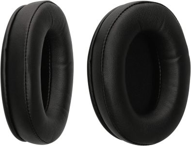 kwmobile Replacement Ear Pads for HyperX Cloud Stinger Headphones, Black