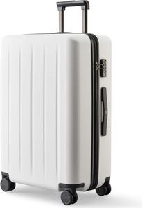 NINETYGO Hardside 20-Inch Carry on Luggage, Spinner Suitcases Airline Approved with Wheels, Lightweight Luggage with TSA Lock, 22 X 14 X 9 Inches (Solid White, Danube Plus)