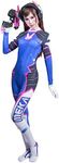 Costyle Dva Onepiece Women's Pioneer Warrior Jumpsuit Elasticity Coverall Halloween Cosplay Costume