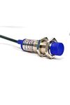 JAIN AUTOMATION M18 NPN NO Inductive Proximity Sensor 06-36 VDC Sensing 8 mm with 2 m 3 Core Cable Jain Automation make