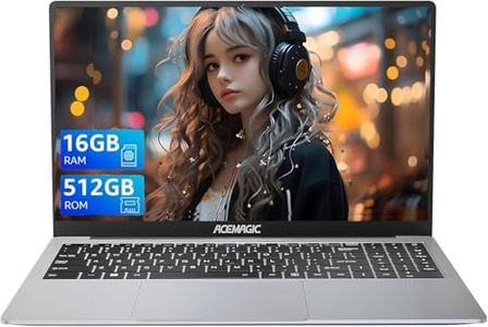 2025 ACEMAGIC 15,6" PC Portatile CPU lntel Twin Lake-N150,RAM 16GB SSD 512GB,Guscio Metallico PC Portatile in Offerta,WiFi,BT5.0,Type_C, USB3.2,HDMI, Alte Prestazioni Notebook