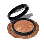 LAURA GELLER NEW YORK Baked Face and Body Frosting - Copper Glow - 2 Oz - Illuminating Bronzer Powder - Weightless Creamy Texture - Apply Wet or Dry