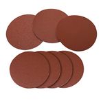 Saipor 70pcs 5 Inch PSA Sanding Discs Pad NO-Hole Self Adhsive Back Aluminum Oxide Sander Disk 80/100/120/150/180/240/400 Grit Sandpaper