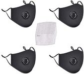4 Pack Face Mask with 10 Cotton Fil