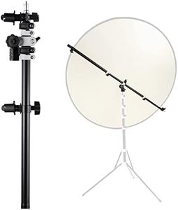 Selens Telescopic Reflector Holder Extendable Boom Arm 360 Degree Swivel with Adjustable Length for Photo Studio Product and Portrait Photography