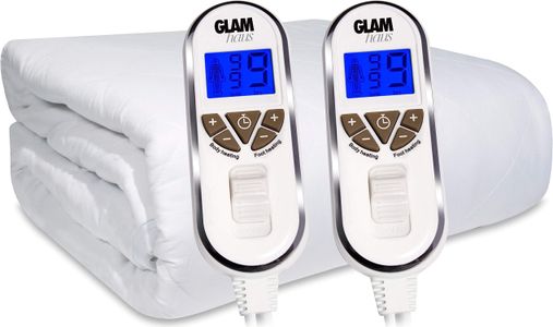GlamHaus King Size Electric Blanket – Soft Heated Bed Cover