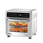 INALSA Air Fryer Oven With 23L Capacity|1700 W-12 Preset Programs |Digital Display and Touch Control| Rotisserie & Convection| 6 Accessories| Recipe Book|2 Year Warranty-Aero Smart23