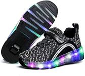 Qneic Roller Skate Shoes LED Light 