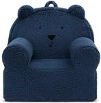 GAP babyGap Sherpa Bear Chair - Greenguard Gold Certified, Navy