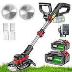 Electric Cordless Weed Wacker, 24V 