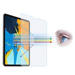 Entwth Anti Blue Light Tempered Glass Screen Protector[2 Pack] for iPad Pro 11-inch(2nd Gen 2020/ 1st Gen 2018)[Eye Care,Relieve Eye Fatigue]Blocks Excessive Harmful Blue Light & UV 9H Anti-Scratches