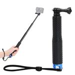 Hoxfly Extension Selfie Stick, 19'' Compact Hand Grip, Adjustable Waterproof Monopod Pole for GoPro Hero 13 12 11 10 9 8 7 6 5 AKASO DJI