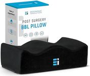 Ergonomic Innovations BBL Pillow After Surgery for Butt - Sit Better After Your Brazilian Butt Lift - Butt Pillow for Post Surgery Recovery - Supports 240 lbs (Cojin para Cirugia de Gluteos)