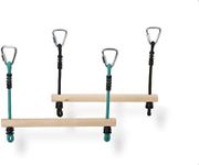 Slackers Ninjaline Monkey Bars Obstacle (2 pc.) | Slackline Obstacle Course Bars | Ninjaline Obstacle Monkey Bars