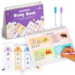 Curious Cub Montessori Busy Book | Toddler Busy Binder for 2-5 Years|Alphabet Books For Kids 2 Yrs|abcd Book For Kids| Baby Quiet Book| 2 Yrs Kid Activity Toys|Activity Binder|Busy Binder for Toddlers