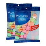 Wonder Fresh Naphthalene Balls 200GM x 2 Packs | Phenyl Goli | Mothballs for Home & Commercial Use | Naphthalene Balls for Wardrobe, Bathroom, Bookselves, Drawers, Wash Basin - Color
