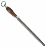 F.Dick Dark Nitro Sharpening Steel Oval - 30cm, Oak