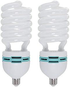 LimoStudio [2 Pack] 85W 5500K CFL, Compact Fluorescent Light Bulb for Photography Studio, Day Light Balanced Pure White, LMS119