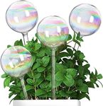 Jazlyvex Plant Watering Devices, Plant Watering Globes Glass, Self Watering System for Plants 4PCS