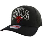 Mitchell & Ness Snapback Cap NBA Team Arch G2 Chicago Bulls Charcoal/Black, gray, One Size