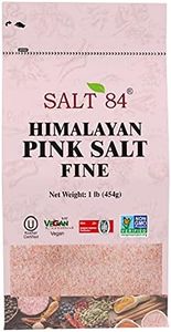 Himalayan Chef Pink Salt Coarse Stand Up Bag w/Window,100% Pure Natural Himalayan Pink Salt - 1 LBS