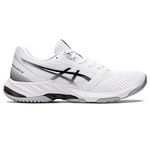 ASICS Women's Netburner Ballistic FlyteFoam 3 Volleyball Shoes, White/Black, 7.5 UK