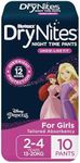 Huggies DryNites Night Time Pants for Girls 2-4 Years (13-20kg) 10 Count