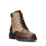 Lauren Ralph Lauren Womens Carlee Combat & Lace-up Boots Brown 7.5 Medium (B,M)