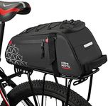 KEMIMOTO Bike Bag Rear Rack Bag Bic