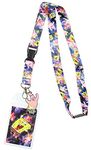 SpongeBob Squarepants ID Lanyard with Detachable Badge Holder, Patrick Charm, And Collectible Sticker