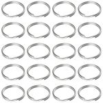 Uniclife 100 Pack 15mm Mini Split Jump Ring with Double Loops Small Metal Rings Connectors for Jewelry Necklaces Bracelets Earrings Crafts Ornaments and DIY Arts