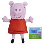 Peppa Pig Toys Giggle 'n Snort Peppa Pig Plush Doll, Interactive Stuffed Animal with Sound Effects, Preschool Toy for Kids Ages 12 Months and Up (English)