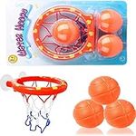 Blstliebzb Bath Toys Basketball Hoop & Balls Set Shooting Game for Boys and Girls & Toddler Toys Gift Set 3 Balls Included