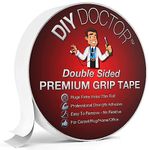 DIY Doctor Extra Strong Double-Sided Tape - Carpet Double Sided Tape Heavy Duty - Double Sided Strong Tape - Double Tape - Bonds to Almost Anything for Home and Professional Use - 21mm x 20m