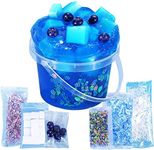 Premade Crystal Slime Blueberry Blu