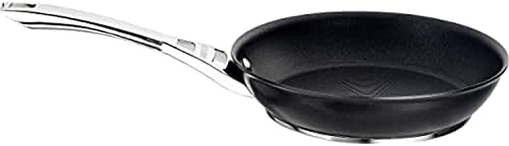 Circulon Infinite Non Stick Frying Pan 25cm - Induction Frying Pan with Stainless Steel Handles, Oven & Dishwasher Safe Skillet, Durable Cookware, Black