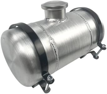 JSD 1 1/4 Gallon Spun Aluminum Small Universal Gas Tank/ Fuel Tank 6 x 12 in Center Fill 1/4" NPT Outlet