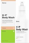 Dermz H+P Replenishing Sensitive Body Wash: Eczema & Psoriasis Body Wash for Dry or Sensitive Skin - Hemp Oil & Probiotics Moisture & Fight Dry Skin - Natural Shower Gel