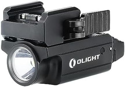 OLIGHT PL-Mini 2 Valkyrie 600 Lumens Magnetic USB Rechargeable Compact Weaponlight with Adjustable Rail, High Performance CW LED Tactical Flashlight with Built-in Battery