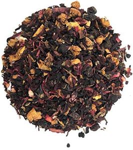 FRUTAS DEL BOSQUE 100% NATURAL: HIBISCO, MANZANA, MORA, SAUCO, ESCARAMUJO, GROSELLAS Y PASAS (100)