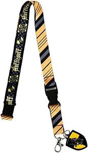 Harry Potter Hufflepuff Characteristics Enamel Charm Lanyard