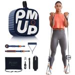 UNITREE PUMP Pro Home Gym Equipment All-in-One Smart Pocket Gym, Portable Cable Machine with 4.4-44lbs Resistance Bands, Eccentric and Concentric Available, 6 Training Modes and Smart APP Assistant
