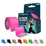 RPM Power Kinesiology Tape (Classic) - Sports Tape, Latex Free, Water Resistant Tape for Muscles & Joints - Perfect for Sports, Muscle Aches & Rehabilitation (Single Box, Pink)