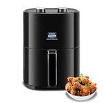 KENT Ultra Air Fryer 4L | 1300W | Fry, Bake, Grill & Roast | Up to 80% Less Oil Usage | Rapid Heat Circulation | Adjustable Temperature Control Knob 80° to 200° | Auto Cut-Off