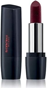 Deborah Milano - Red Mat, Rossetto Effetto Matte con Collagene e Acido Ialuronico, 35 Wine, Azione Nutriente ed Emolliente, Dona Labbra Intense e Volumizzate a Lunga Tenuta, 4.5 gr