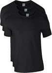 Gildan Men's Softstyle T - Shirt, Black, XXL