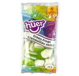 Huer - Green Frogs Pocket Pals, Bubblegum Flavour, Soft and Chewy Gummy Candy, 75g Bag (Pack of 12)